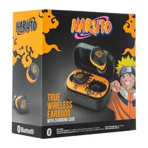New Naruto Wireless Earbuds With Mic & Charging Case Gaming Music Anime Edition